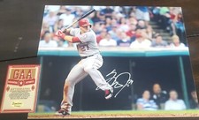 Mike Trout autograph 8x10 photo. w/COA from Guarantee Authentic Autograph
