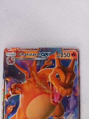 Charizard GX (SM211) [Sun & Moon: Black Star Promos] Moderately Played Holofoil