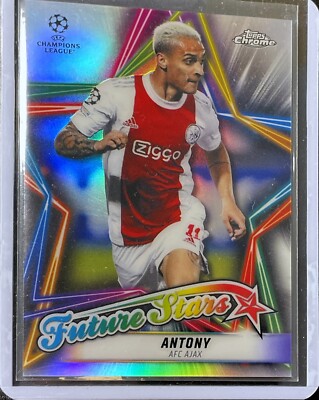 Antony - 2022 Topps Chrome Champions League - Future Stars #FS-6 Refractor