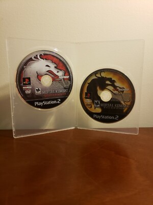 Mortal Kombat: Deception & Deadly Alliance  (PlayStation 2) Discs Only