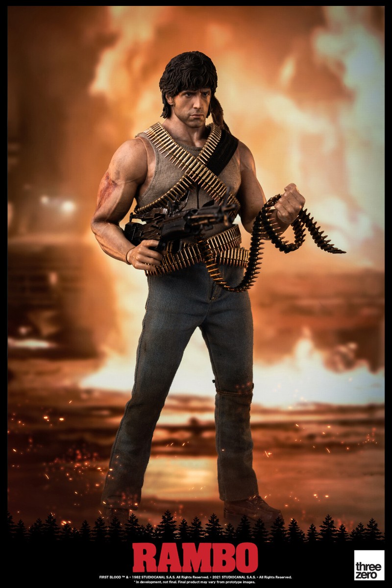 ThreeZero Rambo First Blood: John Rambo 1:6 Scale Action ThreeZero Rambo First Blood: John Rambo 1:6 Scale Action