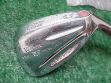 1969 Wilson Staff Dynapower Bullet Back Pitching Wedge Red Plug Stiff Flex