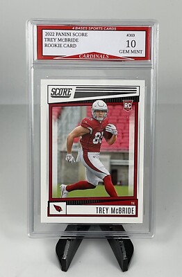 2022 Panini Score Trey McBride Arizona Cardinals Rookie Card #369
