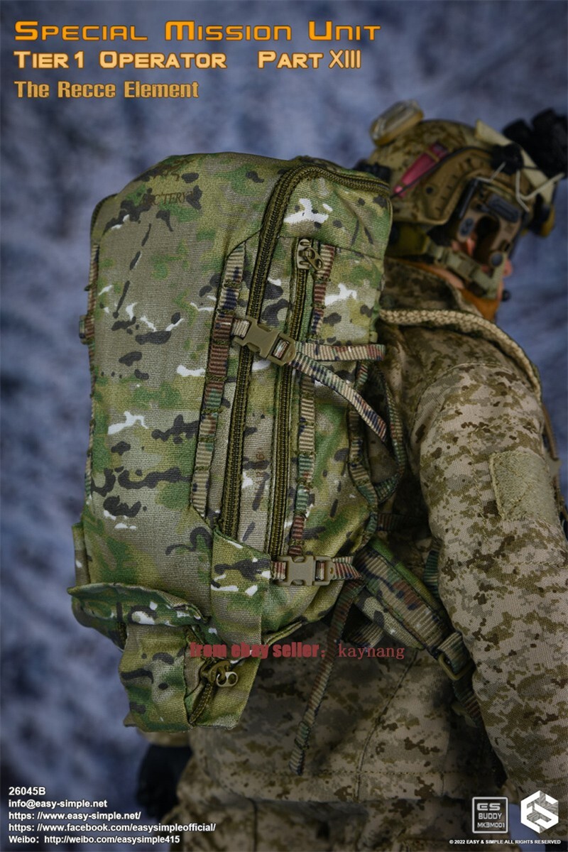 Easy&Simple 26045B 1/6 Scale SMU Tier1 Operator Part XIII Easy&Simple 26045B 1/6 Scale SMU Tier1 Operator Part XIII