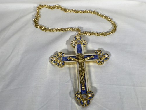 Indiana Jones, Cross of Coronado, Solid Metal, Gold, Real Prop Replica, Signed, - Afbeelding 1 van 11