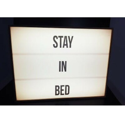 Lampe Leuchte Leuchtschrift Best Lights Light Box Stay in Bed