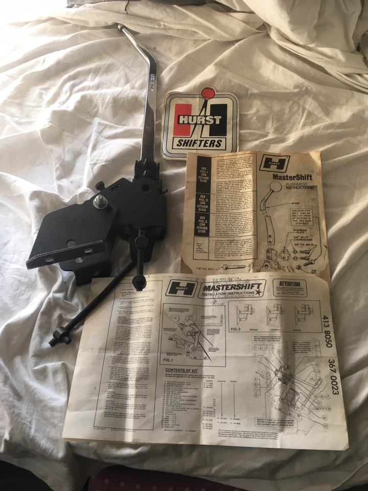 Conjunto de palanca de cambios Hurst Master 1971-82 Chevy Van GMC P#367 0023 Foto 2 de 4