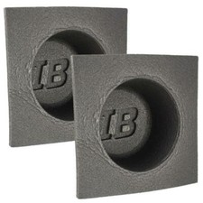 The Install Bay IBBAF55 5" to 5.25" Foam Car Audio Speaker Baffle pair 
