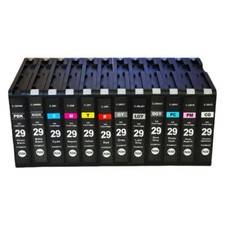 12 colors Compatible Pigment Ink for Canon 29 PGI29 PIXMA PRO-1 Printer