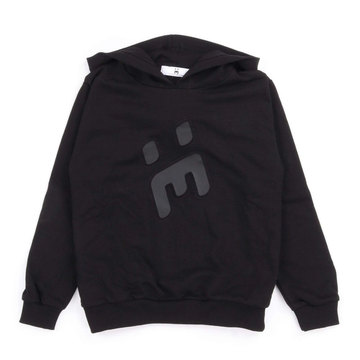 ELECTRA LAMBORGHINI Kids Girl Black Garzato Print Sweatshirt