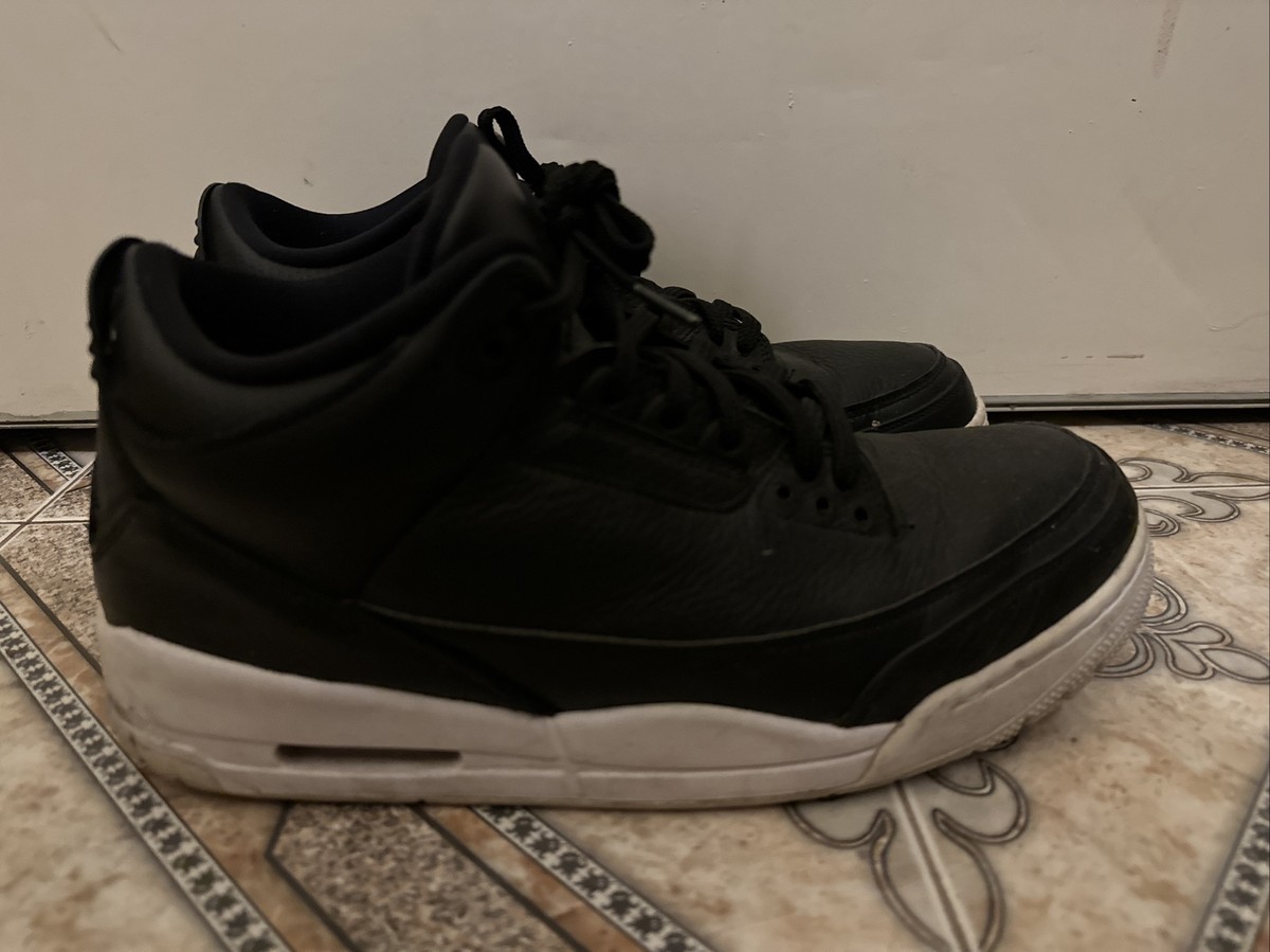 Air Jordan 3 Retro Cyber Monday Mens 10 Black White 136064-020 Jordan 3 Retro  main image 4