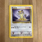 Meowth 56/64 - Jungle Pokemon TCG Card 1999 WOTC Vintage HP