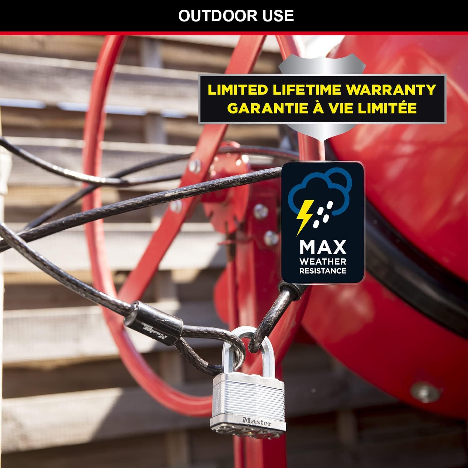 MASTER LOCK Pack of 2 Very High Security Padlocks, Security level 9/10