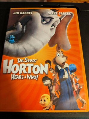 Dr. Seuss Horton Hears a Who - DVD -Jim Carrey Steve Carell - Pre
