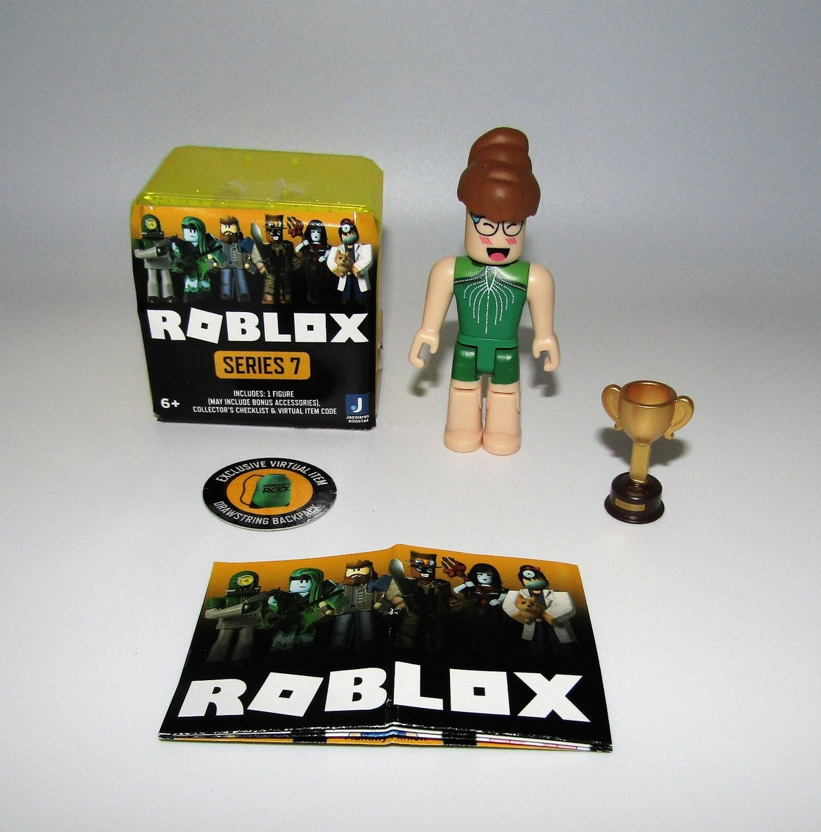 ROBLOX SERIES CELEBRITY FIGURE CODE GYMNASTICS GYMNASIUM ISABELLE NEW