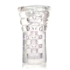 Sue Johanson Head Honcho Clear Soft Jelly Male Masturbator Cock Stroker Sleeve