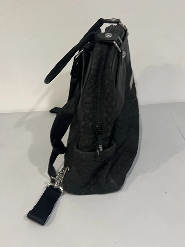 Petunia Pickle Bottom Diaper Bag Boxy Sashay Satchel Central Park North Stop Blk - Image 4 of 4