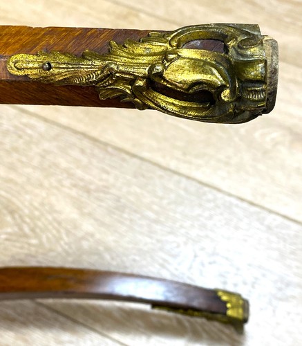 🥇Stupenda SCRIVANIA A RIBALTINA CON VETRINA META' '800 NAPOLEONE lll Luigi XV - Foto 21 di 24