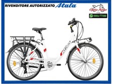 BICI BICICLETTA ELETTRICA DA PASSEGGIO EBIKE ATALA E RUN 6.1 DONNA 360 7V 26”