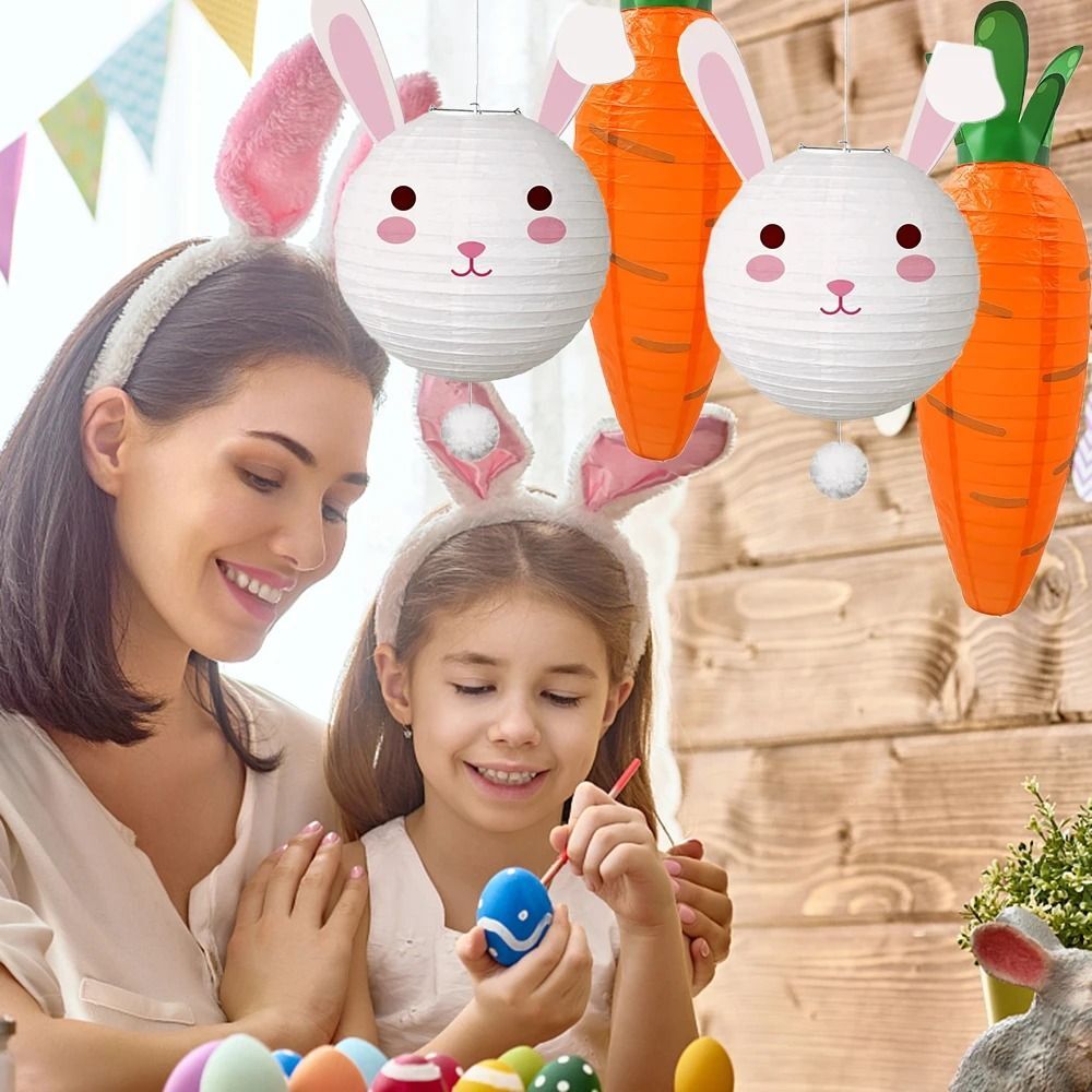 48cm-carrot-lanterns-folding-lampshades-paper-lantern-easter-party-ebay