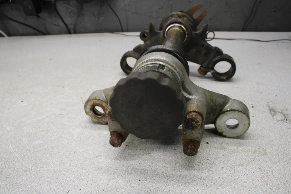 1968 Kawasaki A1SS A7 GARFOS DIANTEIROS BRAÇADEIRA TRIPLA ÁRVORE HASTE I7-6002.HI - Imagem 2 de 4