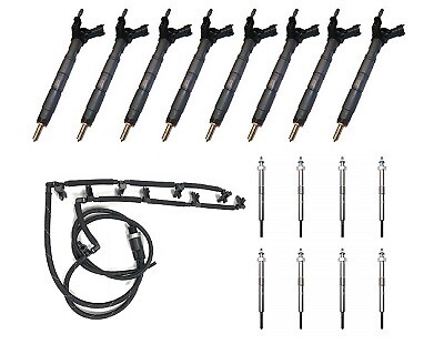 2011-2016 LML 6.6L Duramax GM Chevrolet Diesel Fuel Injector Superkit 0986435410