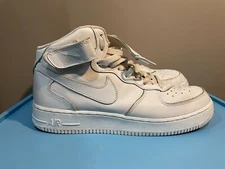 Nike Air Force 1 Mid 306352-113 Men's White Running Sneakers Shoes Size US 11