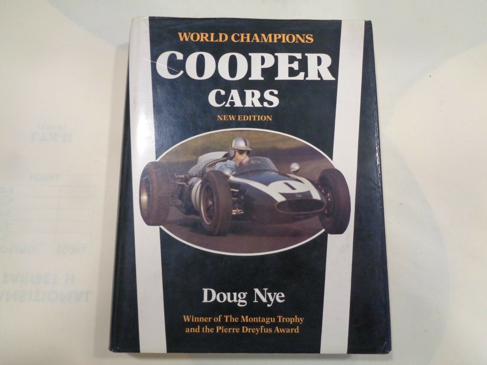 World’s Champions Cooper Cars by Doug Nye HBDJ 1987 John Cooper Racing Vintage