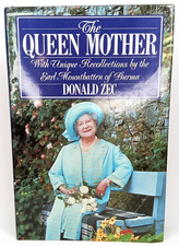 The Queen Mother Earl Mountbatten By Donald Zec Vintage Hardcover Book 1990