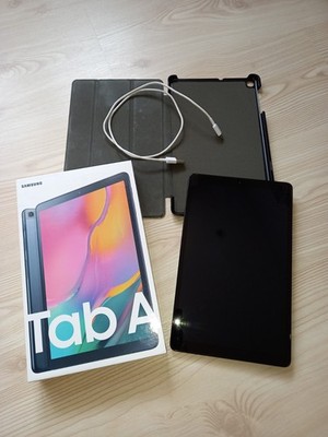 Samsung Galaxy Tab A (SM-T510), 64 GB, 10,1'' - Schwarz, neue Ladebuchse, mit OVP
