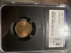 1901 Indian Head Cent - NGC MS 64 RB - Rarity R-5.0  Survival Estimates 1,000