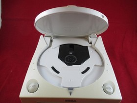 SEGA Dreamcast HKT-3020 Home Console White - Cleaned & Tested - Battery Replaced