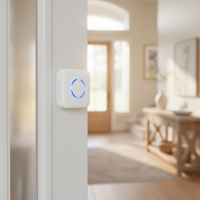 WiFi Door Open Alert System with App Notifications for Child Safety Monitoring