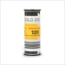 Kodak Gold 200 Iso Color C41 120 Medium Format Film Single