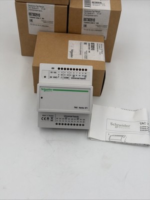 SCHNEIDER ELECTRIC TAC XENTA 471 ANALOG INPUT MODULE 007302910 XENTA 471 V1.04