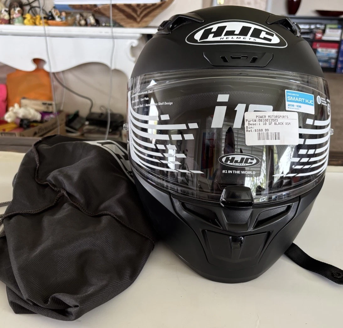 HJC Helmets Black Snell Approved Motorcycle & Powersports Helmets for sale  | eBay