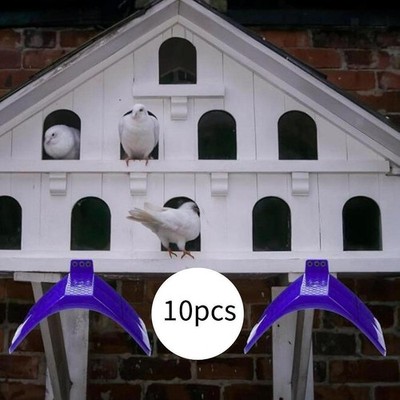 10x Pigeon Ständer Bird Roost Holder Lovebirds Rack Easy Installation