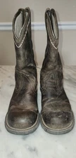 Ariat Leather Barn Boots 8B
