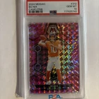 Panini 2024 Mosaic Bo Nix Rookie #312 Camo Pink Mosaic Prizm PSA 10 Broncos