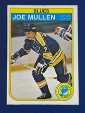 ? 1982-83 O-Pee-Chee (OPC) Hockey Base Card Rookie #307 Joe MULLEN ?. rookie card picture
