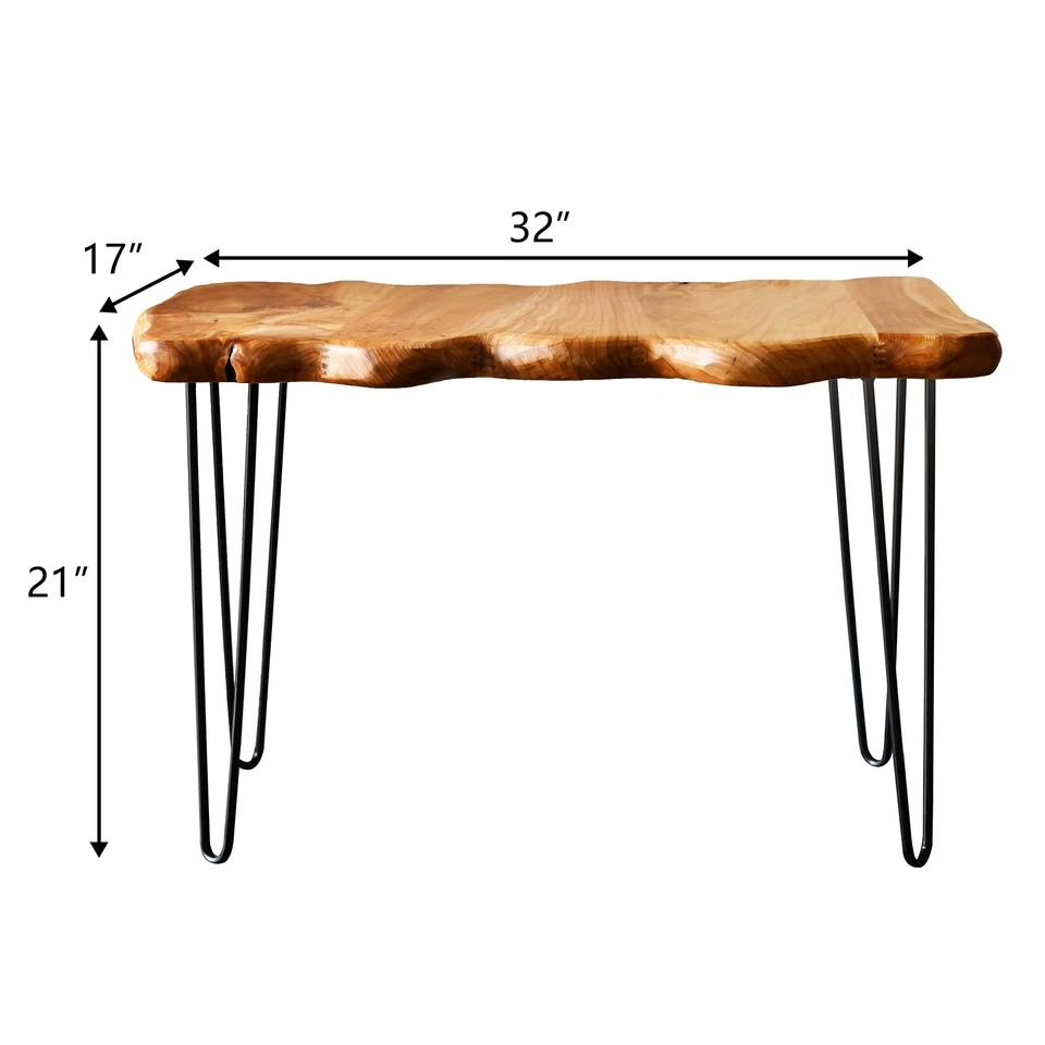 Mesa de centro Live Edge (pequeña) Foto 3 de 4