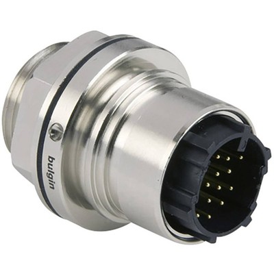 Bulgin PXM6012/16P/CR Rundsteckverbinder Stecker, Einbau Gesamtpolzahl: 16 Serie