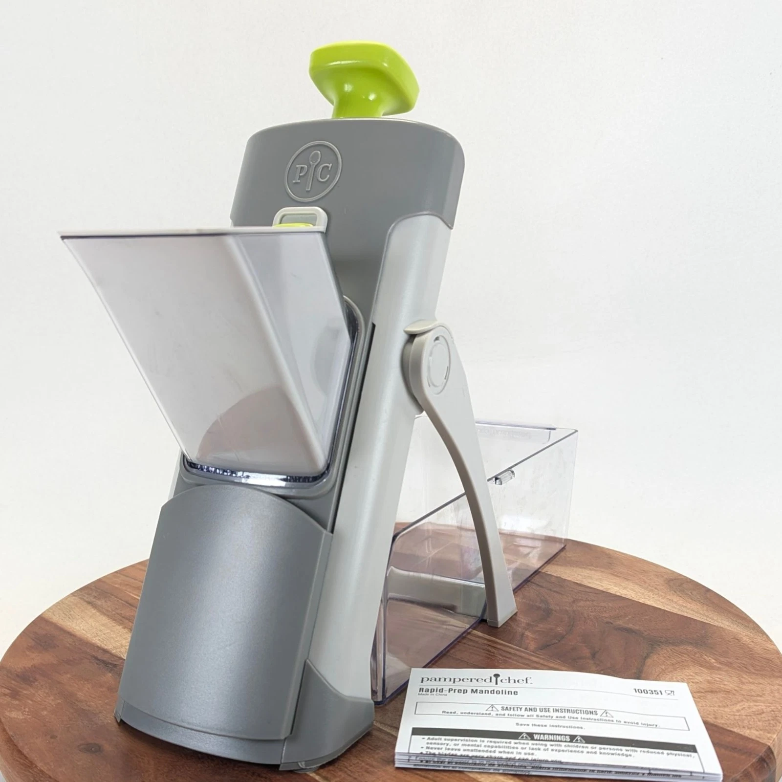 Pampered Chef RAPID-PREP MANDOLINE 100351 COMPLETE Tested and Works
Opens in a new window or tab