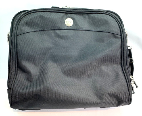 Dell Laptop Bag Briefcase Messenger Case Nylon | Black | 2 Shoulder Straps