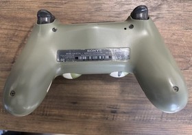 PS4 Slim Console + 2 Controllers (White & Camo) + Cables &ndash; Tested Working 