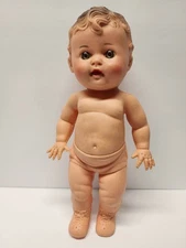 Vintage Tod-L-Tot Light Skin, Soft Plastic Naked Doll 10" The Sun Rubber Co