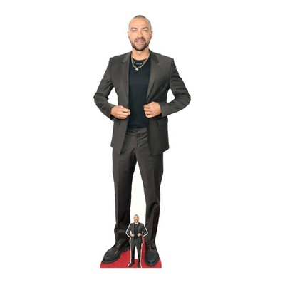 Jesse Williams - Black Suit - Pappaufsteller 72x186 cm