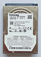 160 GB SATA Toshiba MK1655GSX 5400RPM 8MB HDD 2.5" internal hard drive