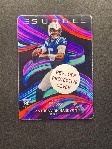 2023 Panini One Anthony Richardson Surge RC Rookie #14 CASE HIT Stainless STEEL