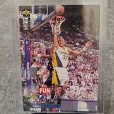Upper Deck 1995-96 Collector's Choice Reggie Miller #176 Indiana Pacers